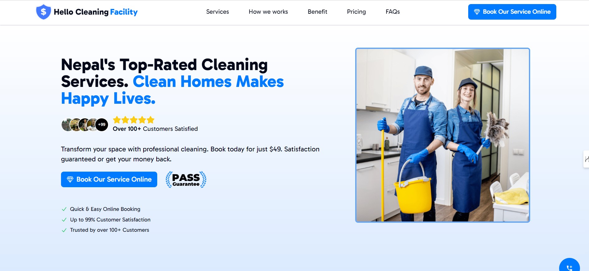 Hello Cleaning Facility